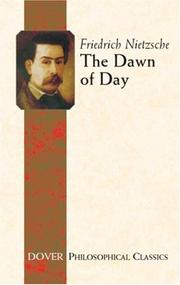 Cover of The dawn of day by Friedrich Nietzsche