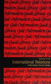 Front cover of The international relations of Eastern Europe by Robin Alison Remington