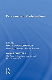 Front cover of Economics of Globalisation by Partha Gangopadhyay
