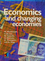 Cover of Economics and changing economies by Maureen Mackintosh