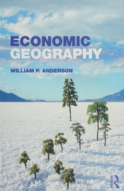 Cover of Economic Geography by Willia Anderson