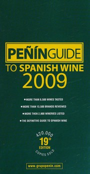 Front cover of 2009 Penin Guide to Spanish Wine by Penin