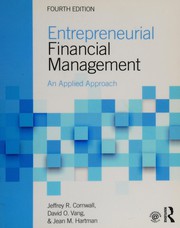 Front cover of Entrepreneurial financial management by Jeffrey R. Cornwall
