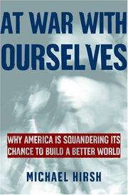 Cover of At War with Ourselves by Michael Hirsh
