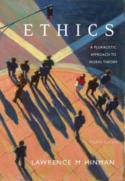 Cover of Ethics by Lawrence M. Hinman