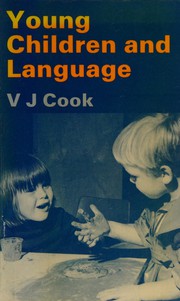 Cover of Young children and language by V. J. Cook