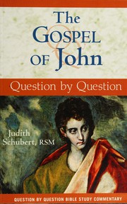 Front cover of The Gospel of John by Judith Schubert
