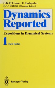 Cover of Dynamics Reported, Vol. 1 New Series by C. K. R. T. Jones