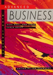 Cover of Advanced business by Dave Hall