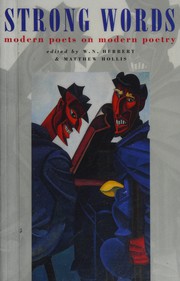 Cover of Strong words by Matthew Hollis