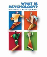 Cover of What is psychology? by Ellen Pastorino