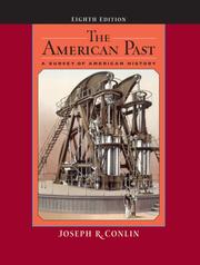 Front cover of The American Past by Joseph R. Conlin