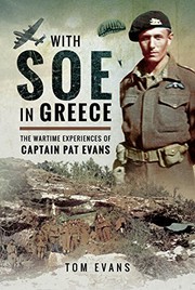 Cover of With SOE in Greece by Tom Evans