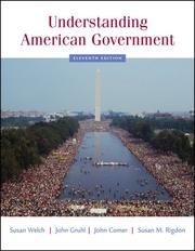 Front cover of Understanding American government by Susan Welch