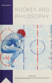 Front cover of Hockey and Philosophy by Normand Baillargeon