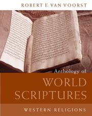 Front cover of Anthology of world scriptures by Robert E. Van Voorst
