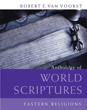 Cover of Anthology of World Scriptures by Robert E. Van Voorst