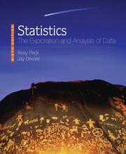 Cover of Statistics by Roxy Peck