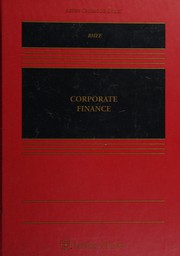 Cover of Corporate Finance by Robert J. Rhee