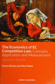 Front cover of The Economics of EC Competition Law by Mike Walker