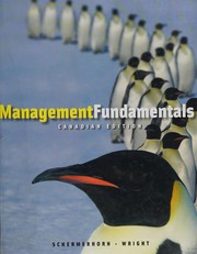 Cover of Management fundamentals by John R. Schermerhorn