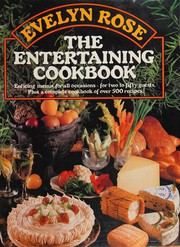 Cover of The entertainingcookbook by Evelyn Rose