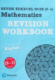 Front cover of REVISE Edexcel GCSE  Mathematics Higher Revision Workbook by Harry Smith