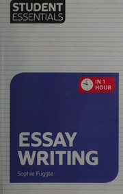 Cover of Student Essentials : Essay Writing by Trotman