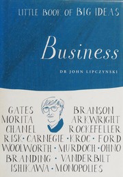 Front cover of Little book of big ideas by John Lipczynski