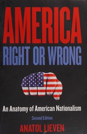Cover of America right or wrong by Anatol Lieven