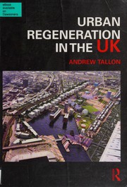 Cover of Urban Regeneration in the UK by Andrew Tallon