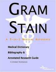 Front cover of Gram Stain by ICON Health Publications