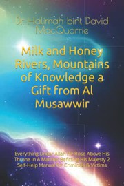 Front cover of Milk and Honey Rivers, Mountains of Knowledge a Gift from Al Musawwir by Unknown