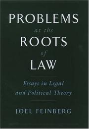 Front cover of Problems at the Roots of Law by Joel Feinberg
