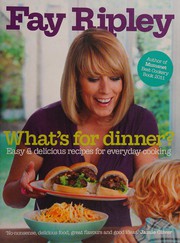 Cover of What's for Dinner? by Fay Ripley