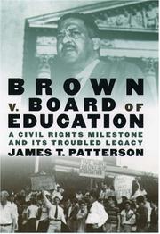 Front cover of Brown v. Board of Education by James T. Patterson