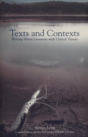 Cover of Texts and contexts by Steven Lynn