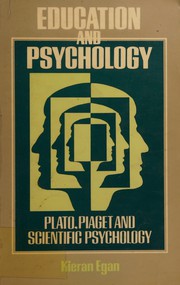 Front cover of Education and psychology by Kieran Egan