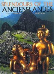 Cover of Splendours of the ancient Andes by María Longhena