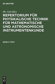 Cover of Text by Ph Carl