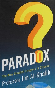 Cover of Paradox by Jim Al-Khalili