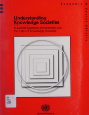 Cover of Understanding knowledge societies by United Nations. Division for Public Administration and Development Management