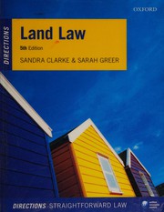 Front cover of Land Law Directions by Sandra Clarke
