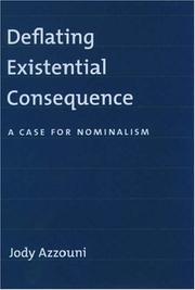 Cover of Deflating Existential Consequence by Jody Azzouni