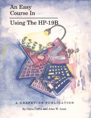 Front cover of An easy course in using the HP 19BII by Chris Coffin