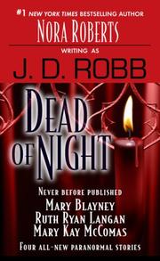 Front cover of Dead of Night by Nora Roberts