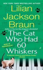 Cover of The Cat Who Had 60 Whiskers by Lilian Jackson Braun