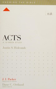 Cover of Acts by Justin S. Holcomb