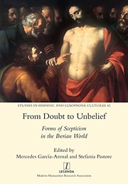 Front cover of From Doubt to Unbelief by Mercedes Garcia-Arenal