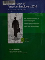 Front cover of The almanac of American employers 2010 by Jack W. Plunkett